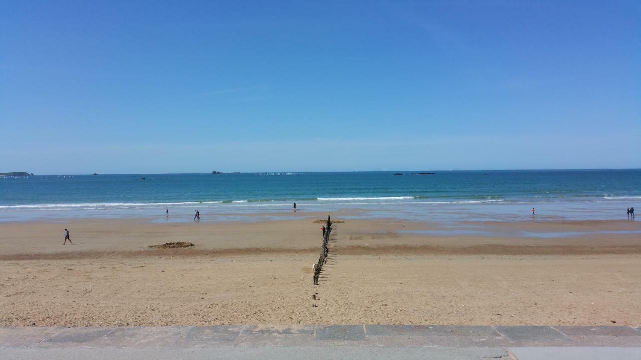 Bel Appartement St Malo Avec Jardin A 2 Pas De La Plage Sillon Saint-Malo Kültér fotó