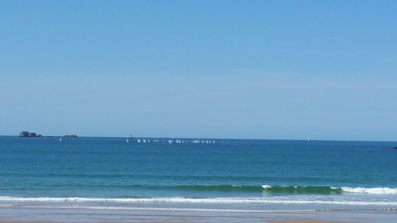 Bel Appartement St Malo Avec Jardin A 2 Pas De La Plage Sillon Saint-Malo Kültér fotó